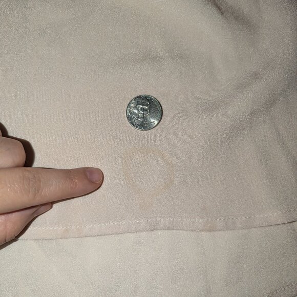 Anthropologie Maeve Peralta pink and blue bird patterned midi Dress Sz 12p - Picture 6 of 6